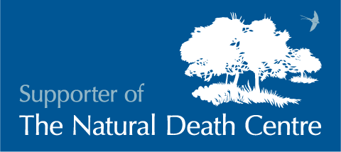 logo showing Julia Hawkes is a supporter of The Natural Death Centre